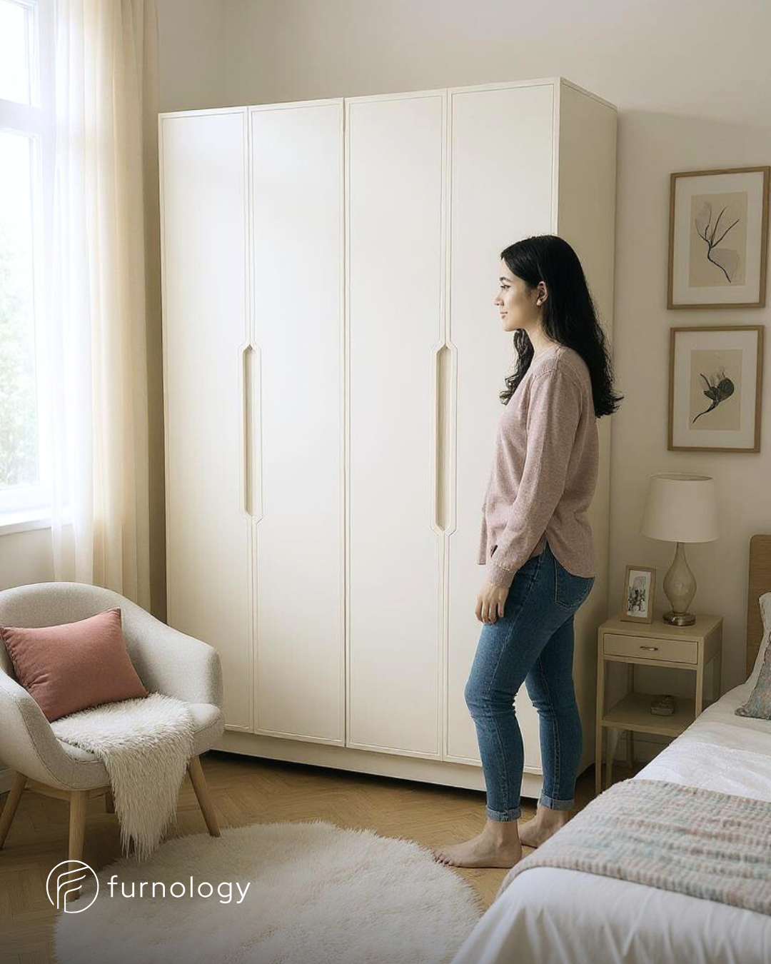 Hideaway 4 Door Wardrobe