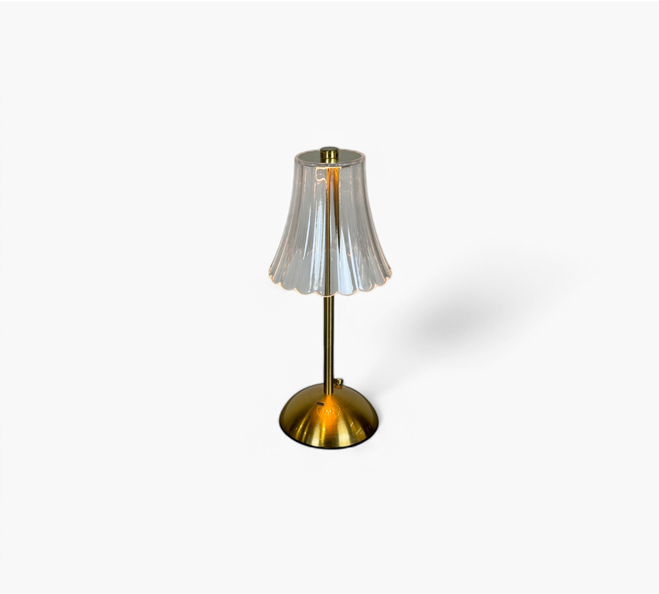 Scalloped Table Lamp