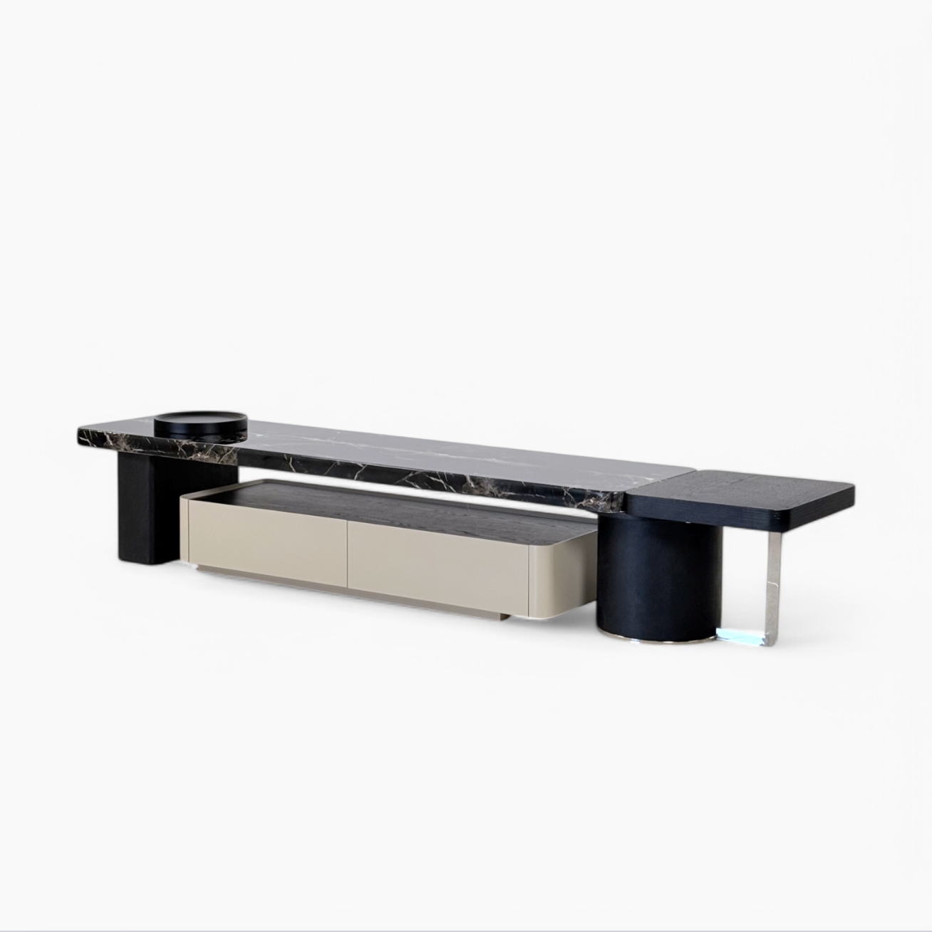 Striation TV Console