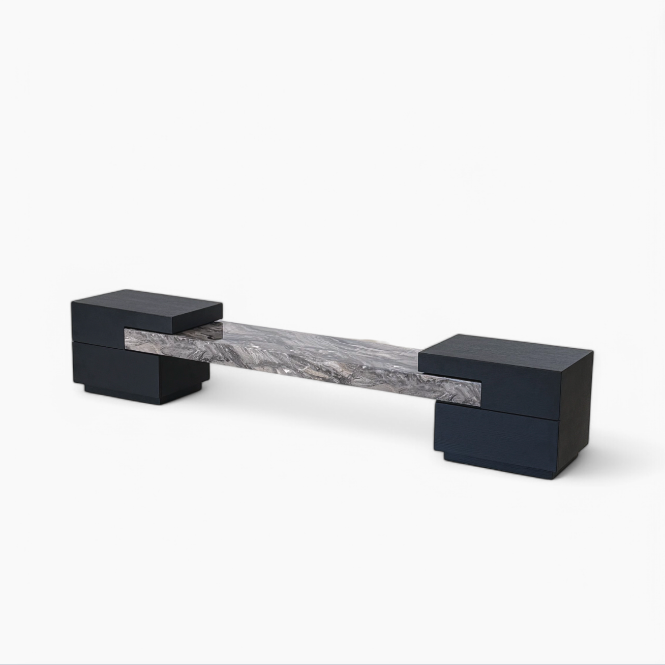 Noir & Stone TV Console