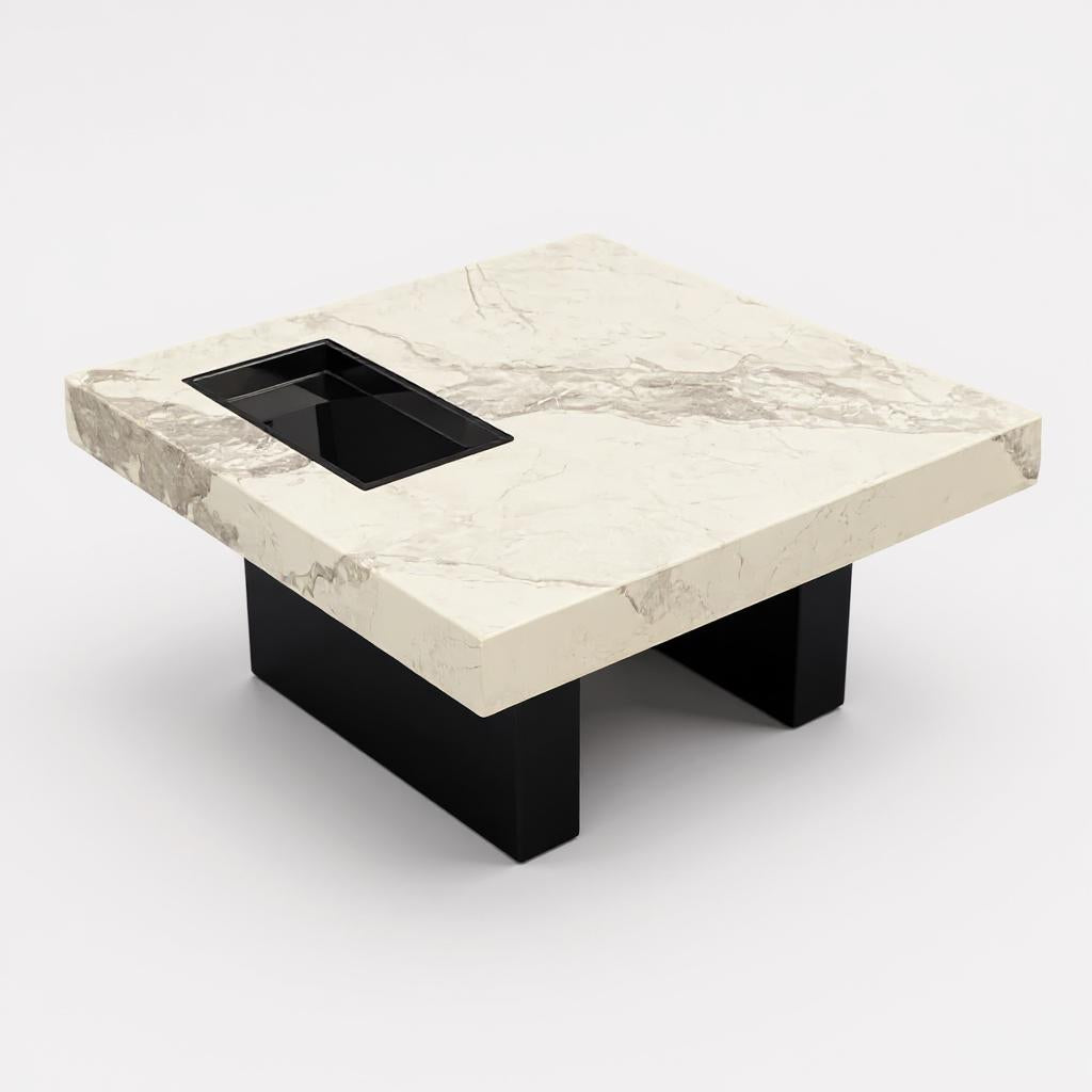 Marquina Coffee Table White