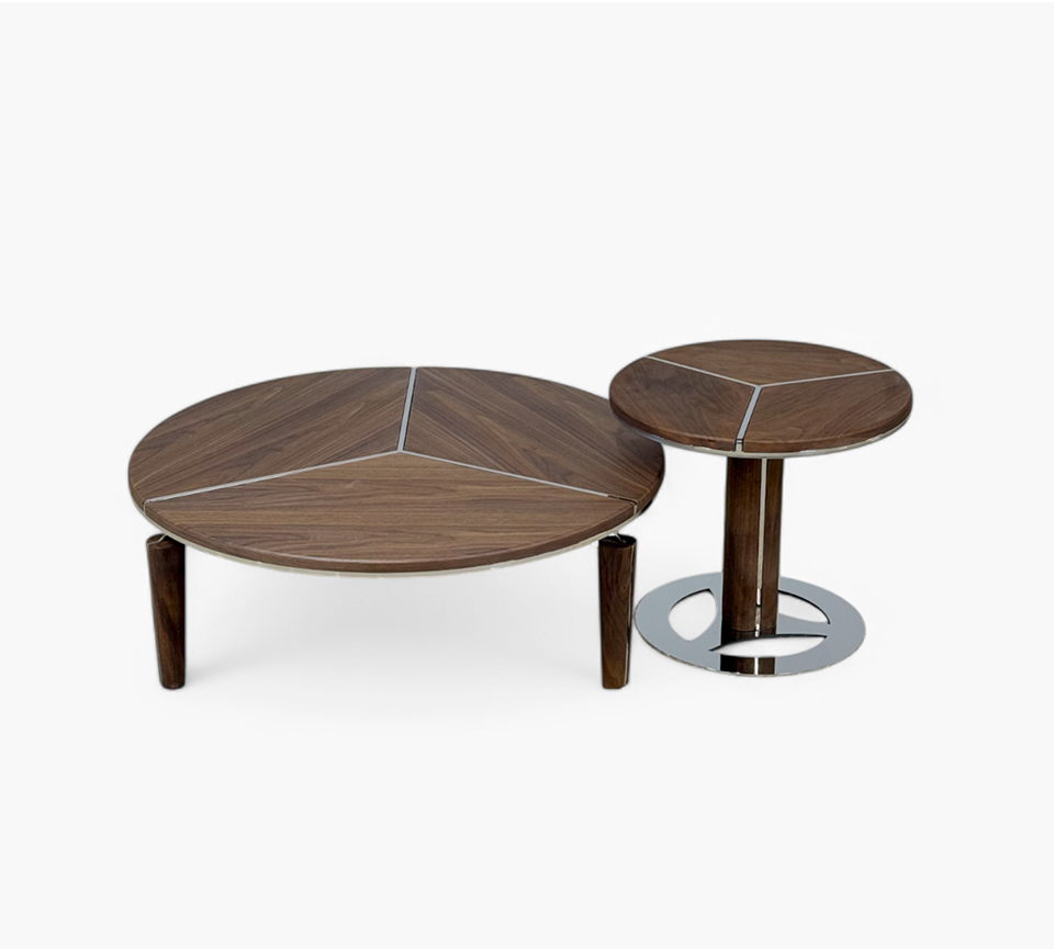 Pizza & Pie Nested Coffee Table