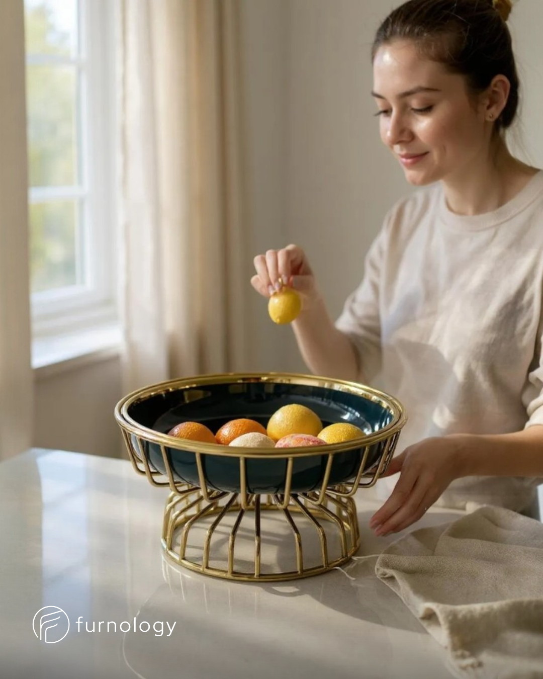 Pomona Ceramic Fruit Bowl