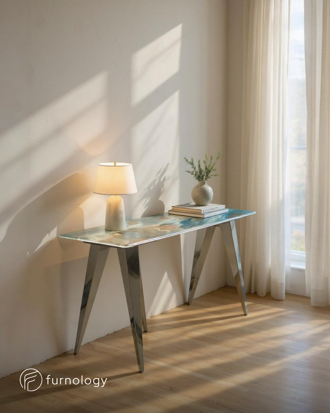 Lucent Console Table