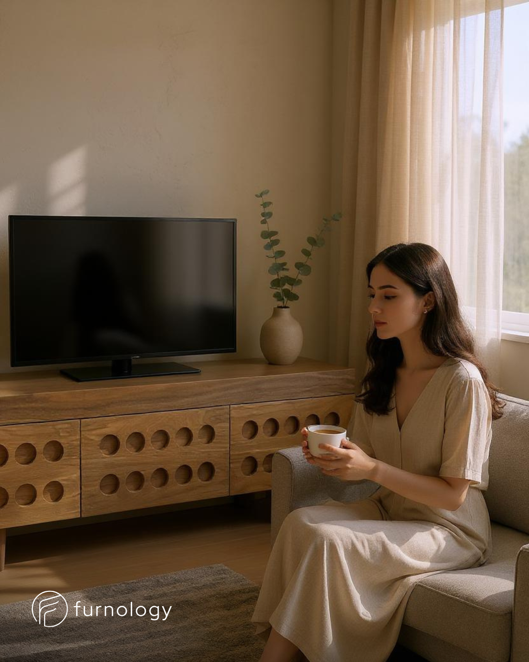 Dot Matrix TV Console
