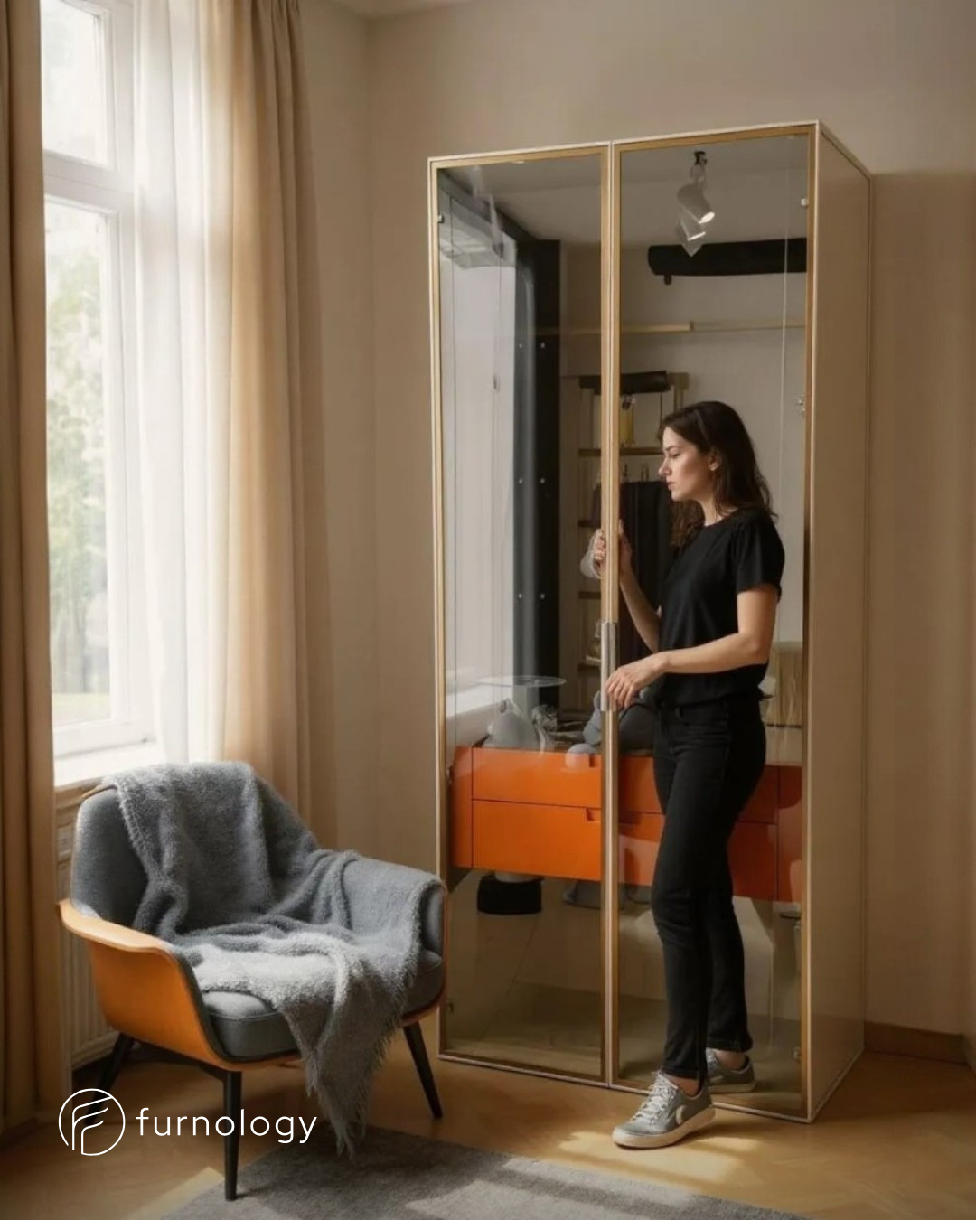 Caelum 2 Door Wardrobe