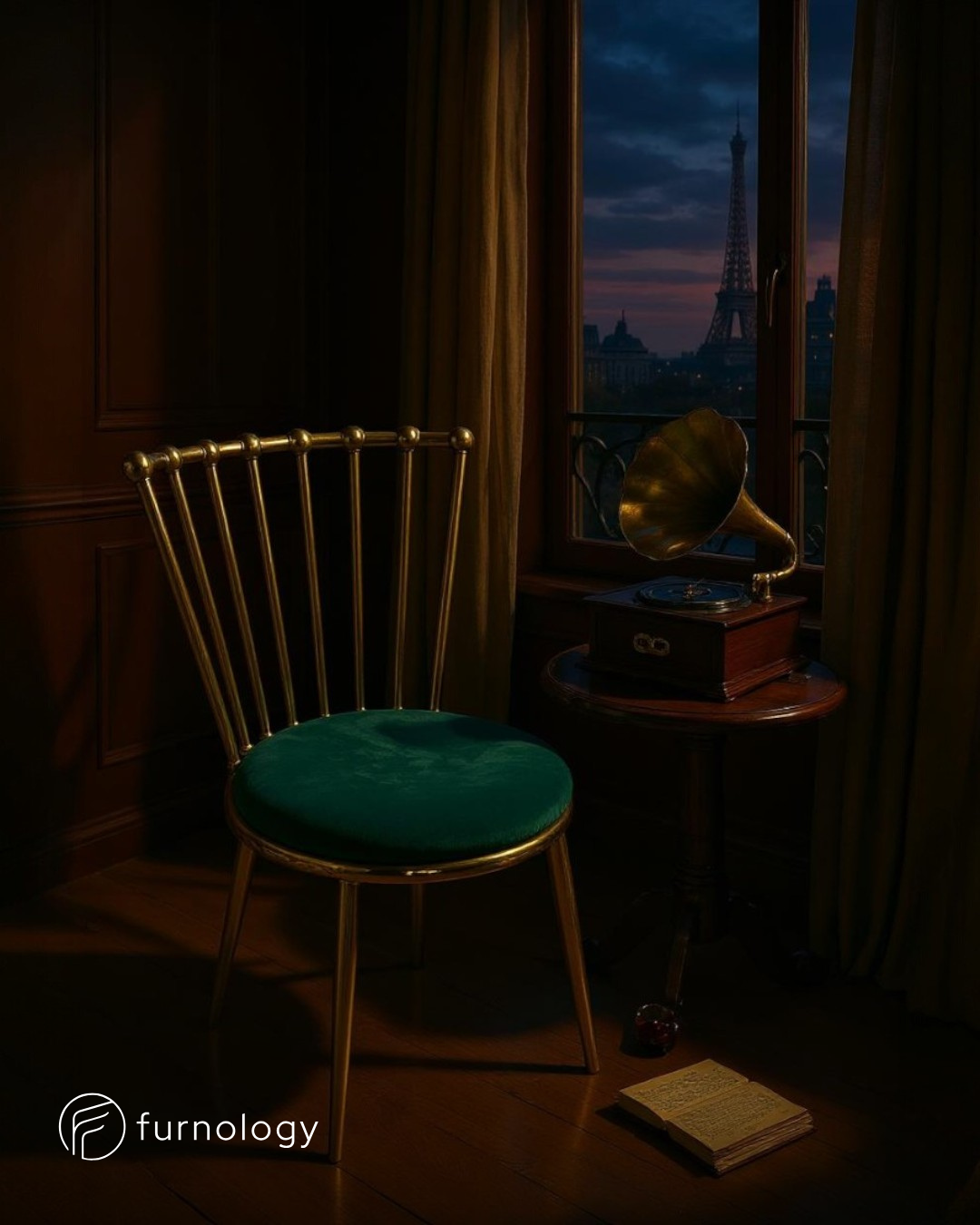 Golden Crown Dining Chair