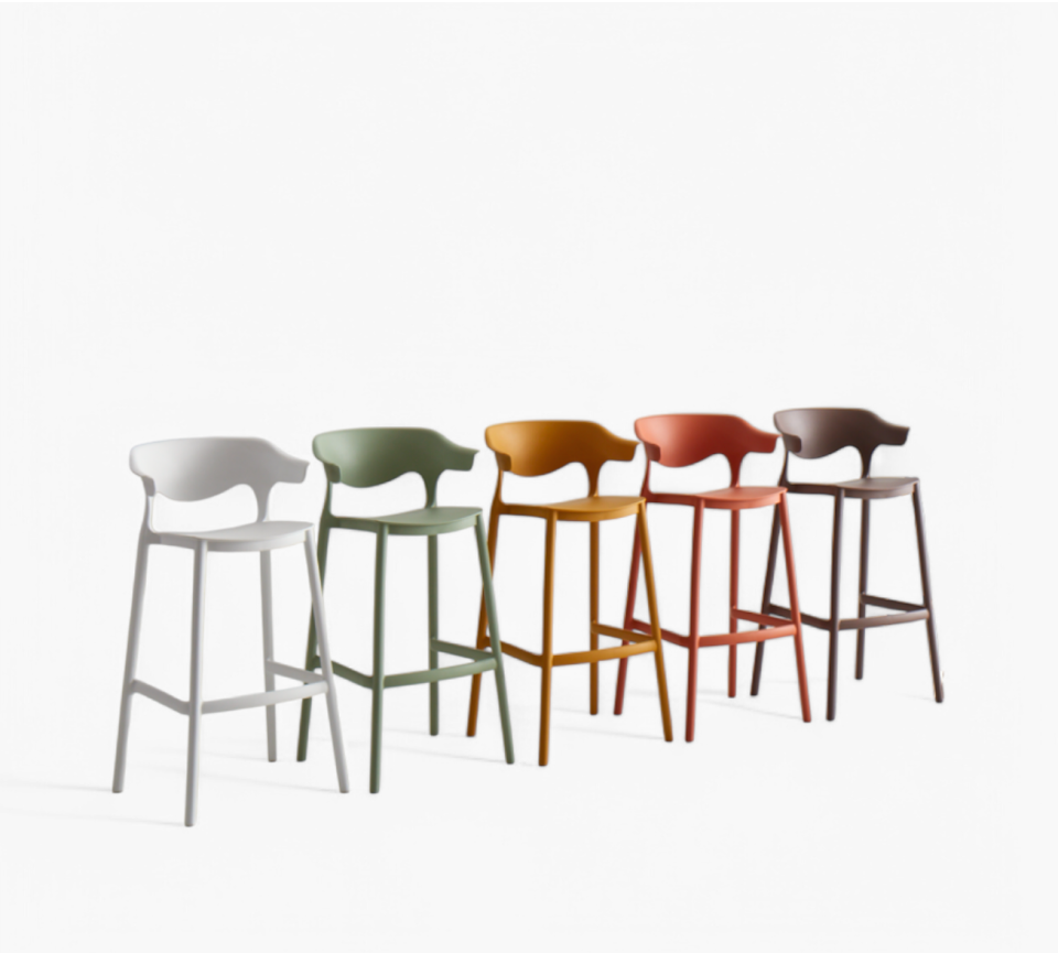 Fin Bar Stool