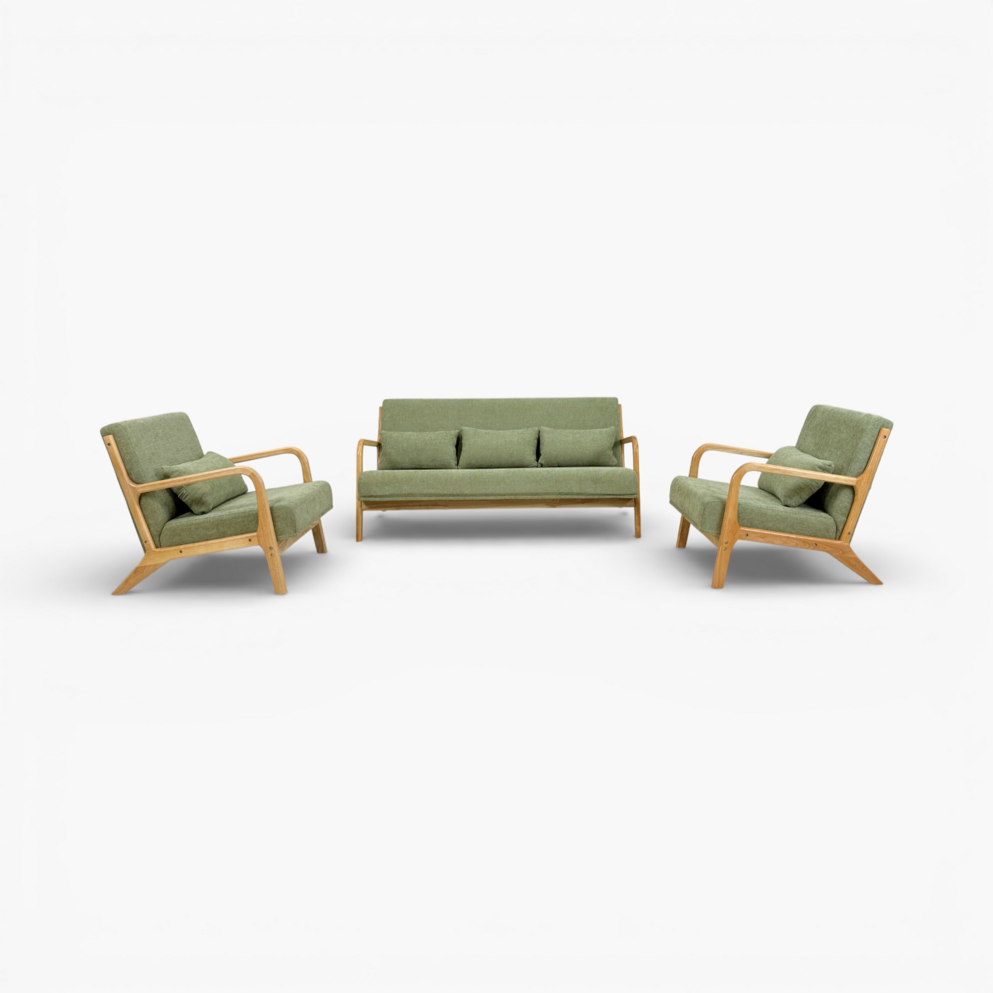 Elmwood Sofa Set 3+1+1
