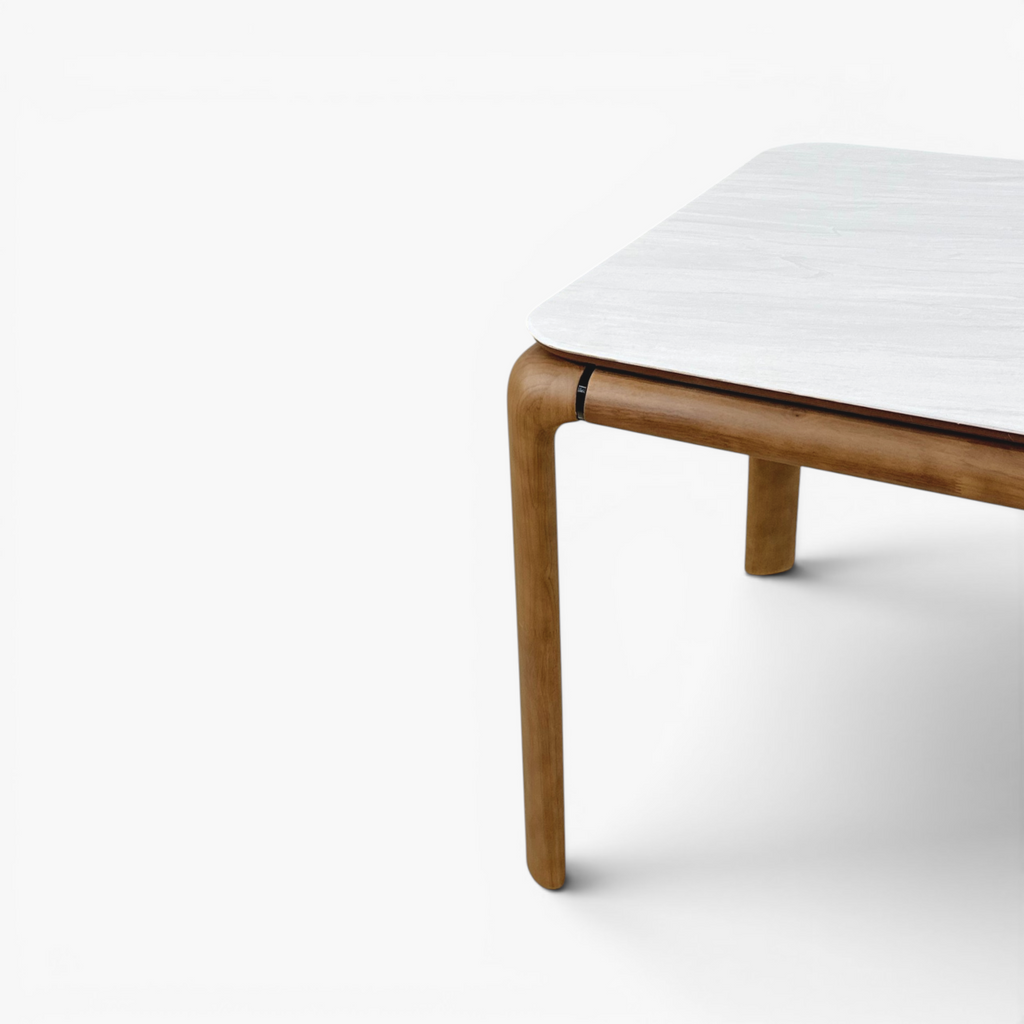 Hewn Dining Table Set - 4 seater
