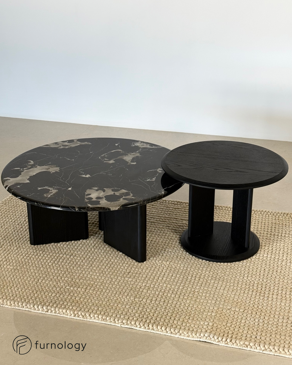 Stone Echo Nested Coffee Table
