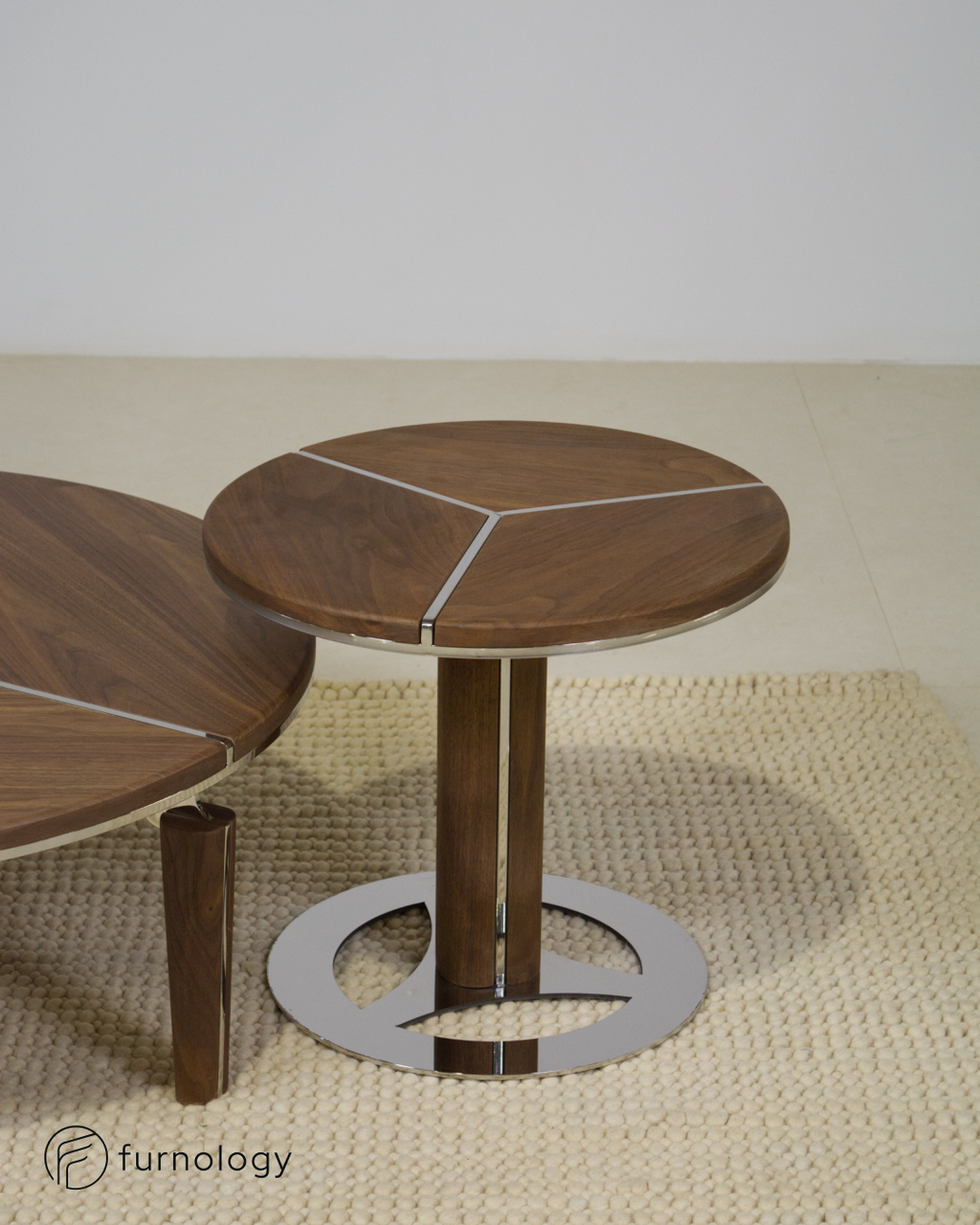Pizza & Pie Nested Coffee Table