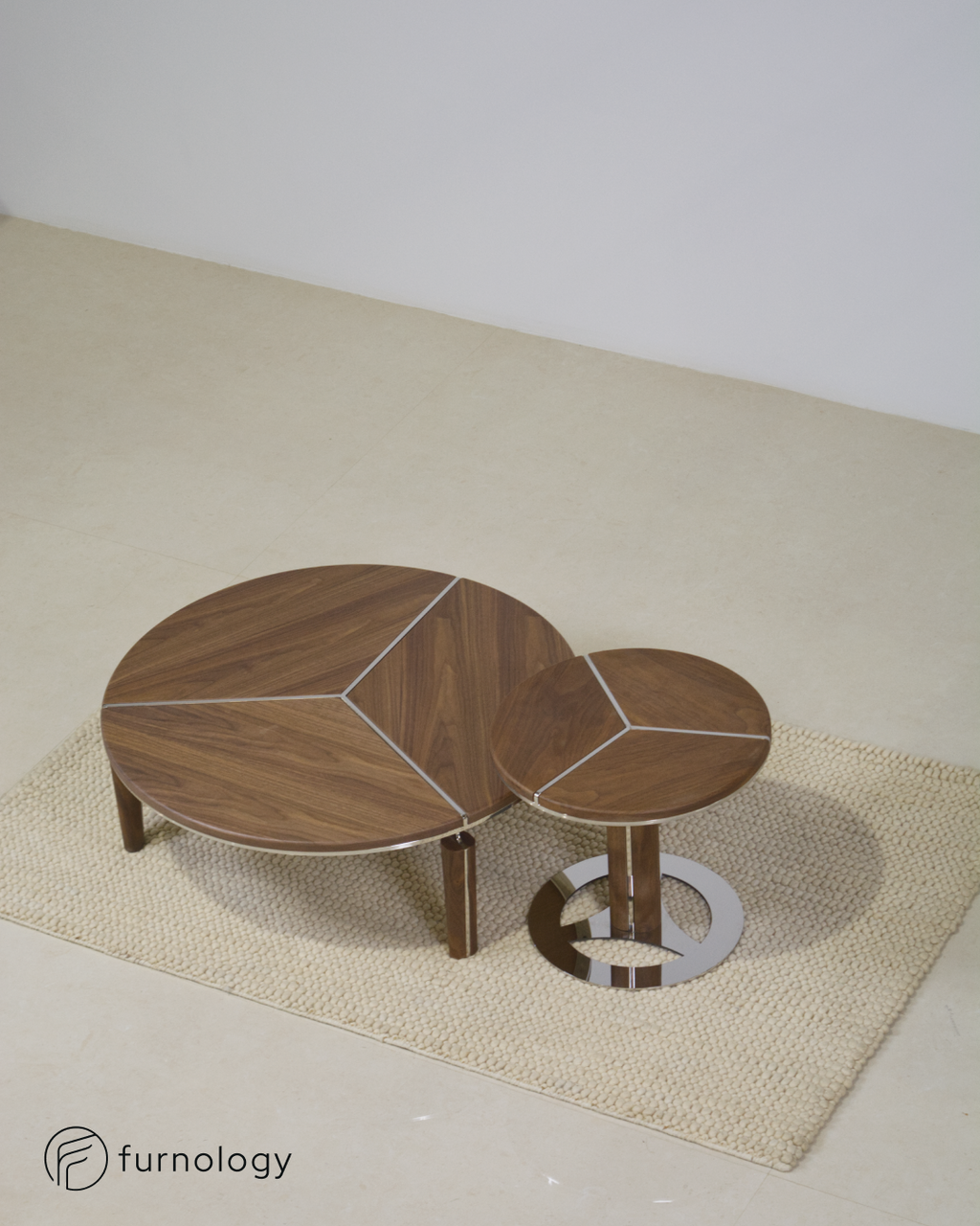 Pizza & Pie Nested Coffee Table