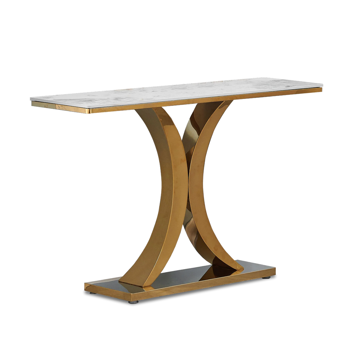 Fixed Ribbon Table The Ribbon Console Table – Furnology