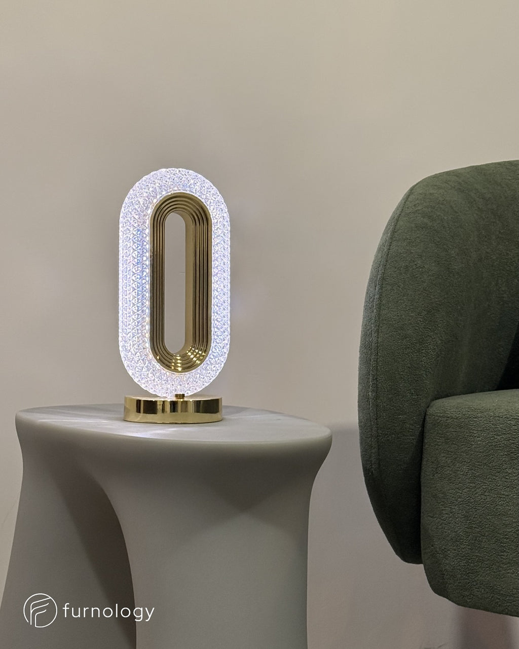Radiant Oval Lamp