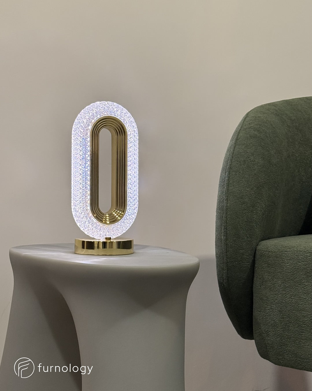 Radiant Oval Lamp