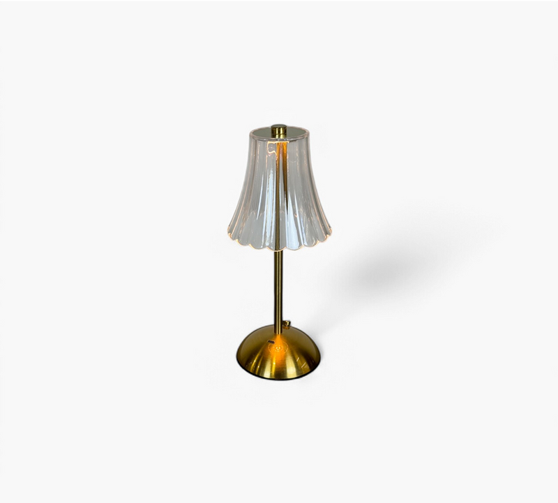 Scalloped Table Lamp