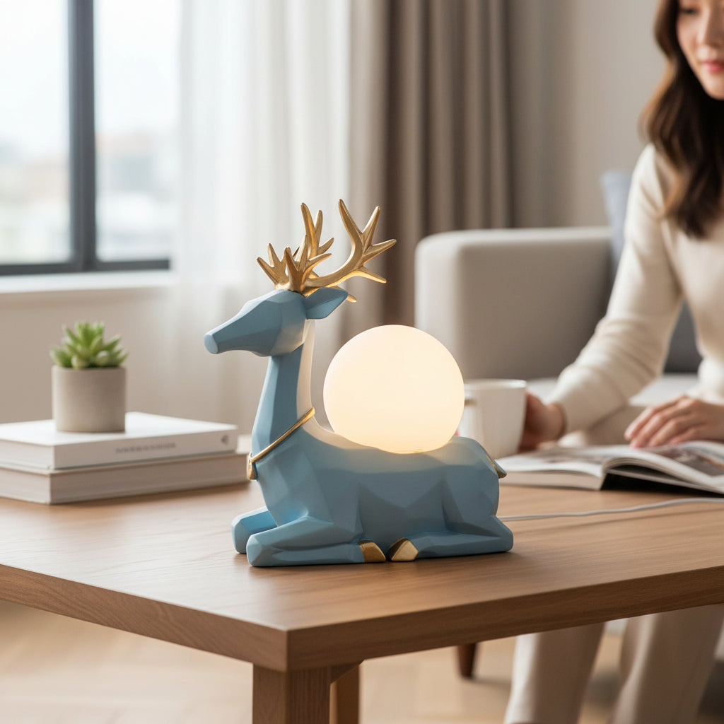 Reindeer Lamp