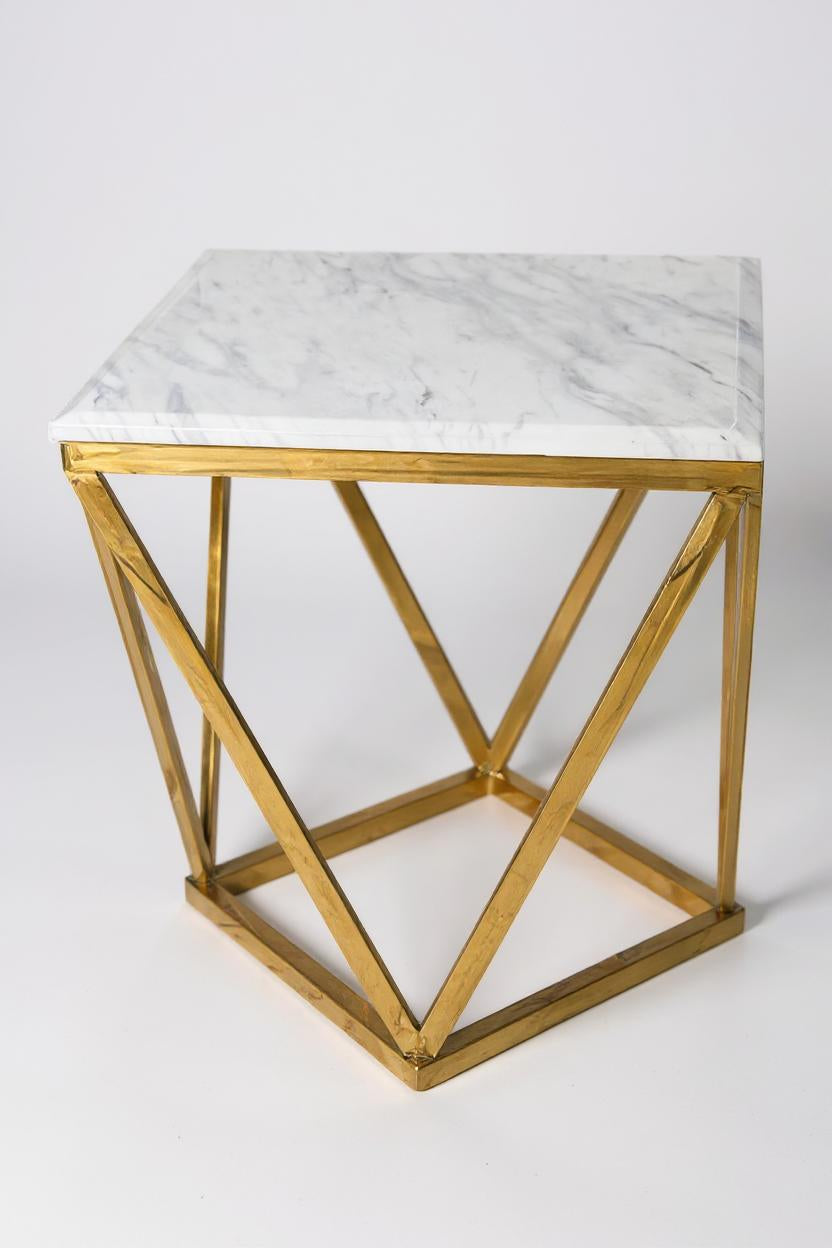 Polyhedra Side Table