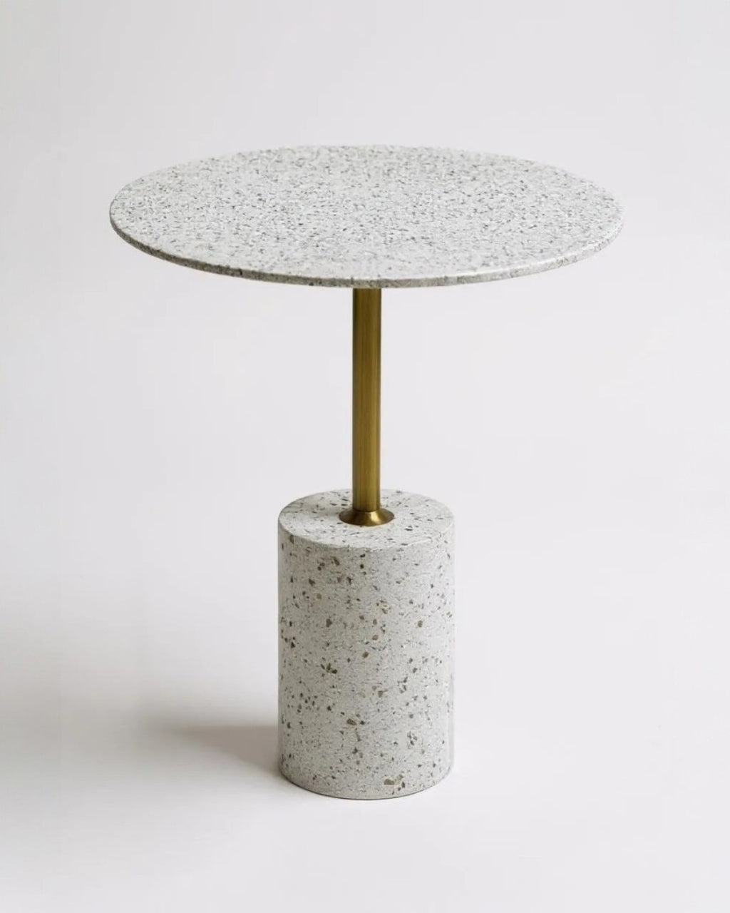 Glacier Glow Side Table White